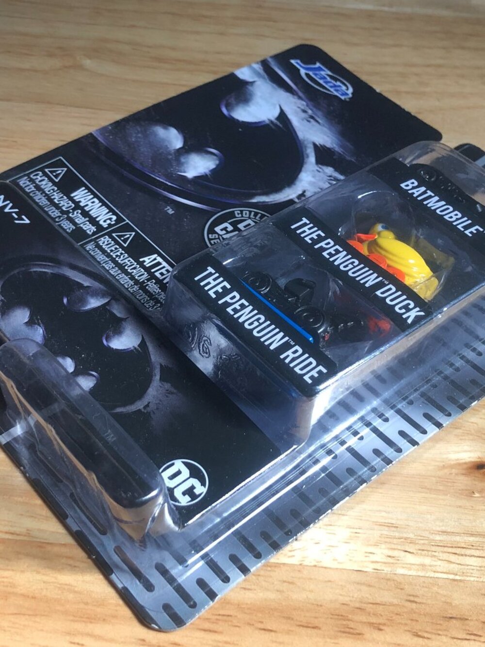 Jada Nano Hollywood Rides Batman Returns 3-Pack Batmobile Penguin Sealed